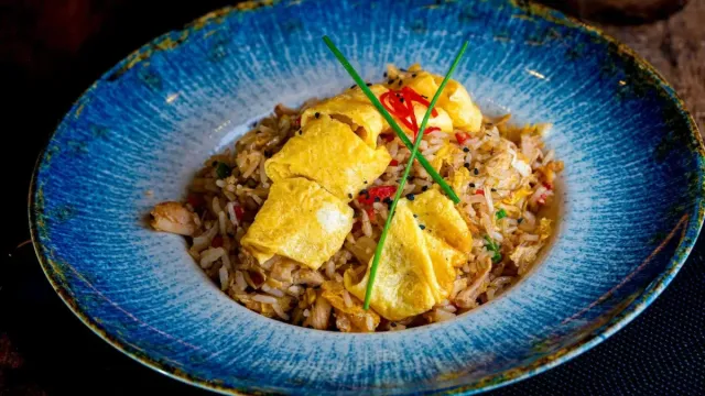 Anadolu Mantarlı ve Kıymalı Risotto