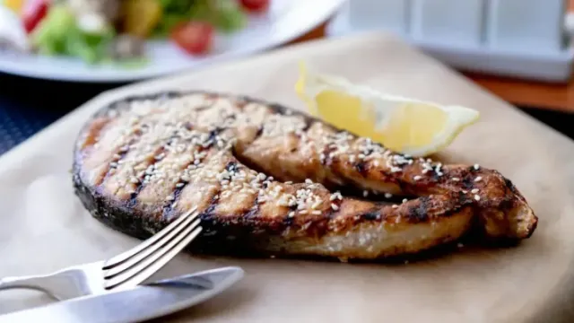 Fırında Limonlu Kalamar Tava