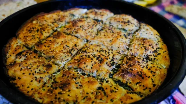 Kıymalı Yufka Çöreği
