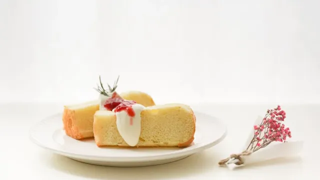 Portakal Çiçeği Aromalı Pandispanya