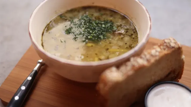 Fırınlanmış Domates ve Kırmızı Biber Çorbası