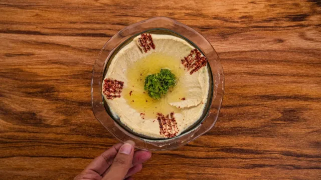 Antep Fıstıklı ve Sumaklı Özel Humus