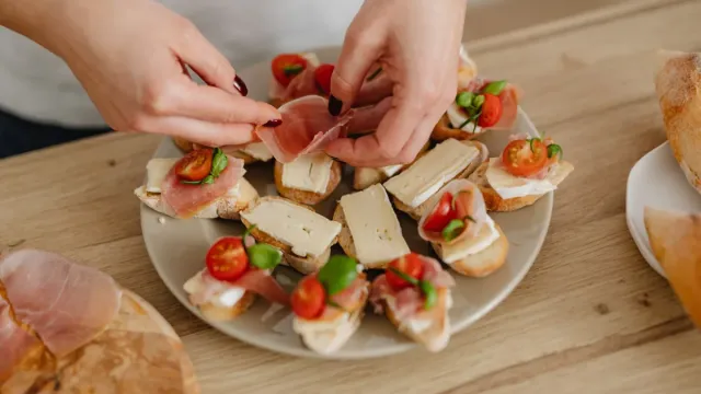 Fırınlanmış Sebze Tost