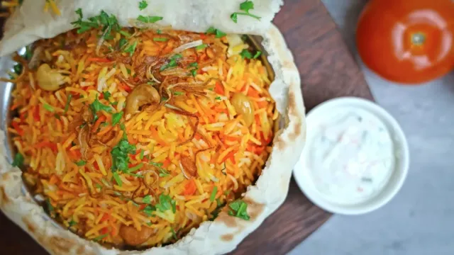 Kıymalı Patlıcanlı Bulgur Pilavı
