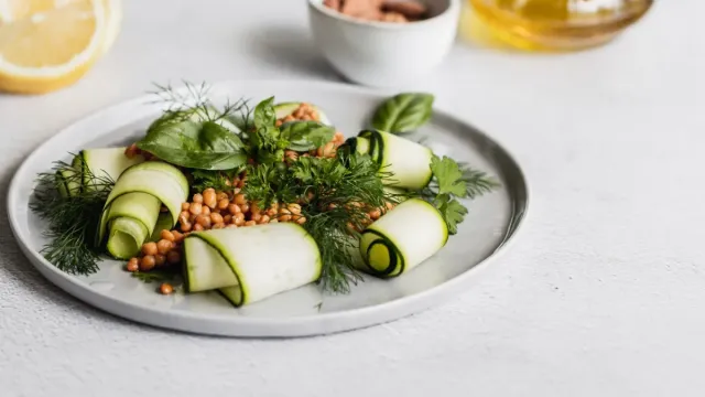 Fırında Pişmiş Mercimek Köftesi