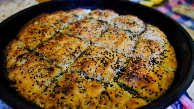 Antep Usulü Katmerli Peynirli Börek