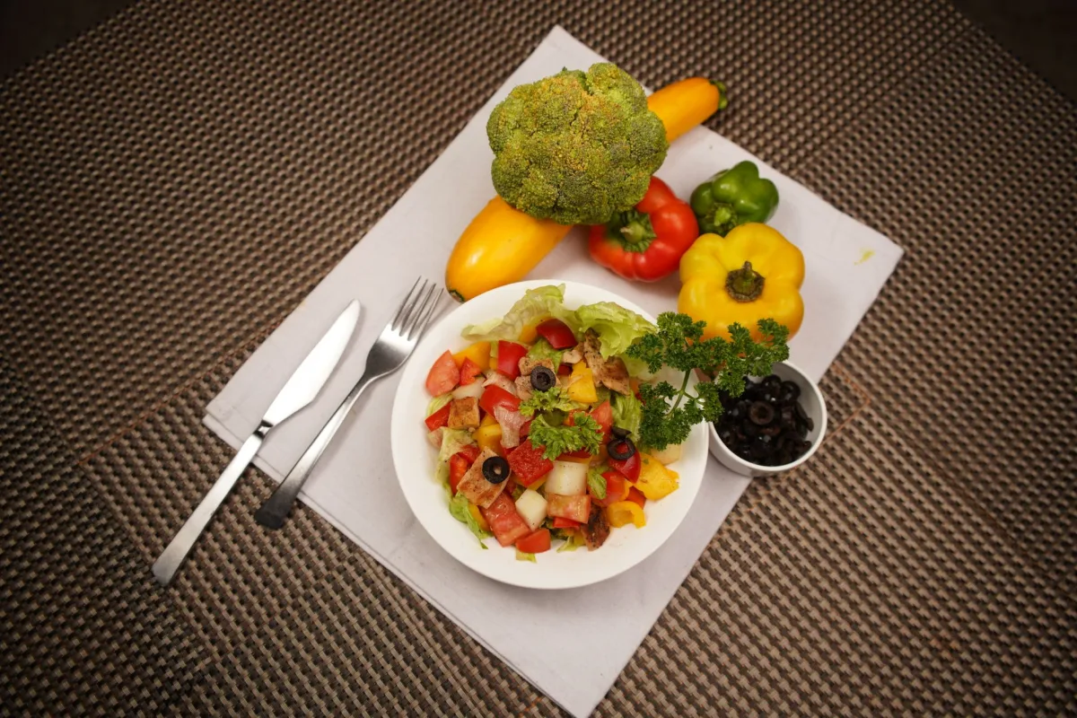 Közlenmiş Patlıcan Salatası