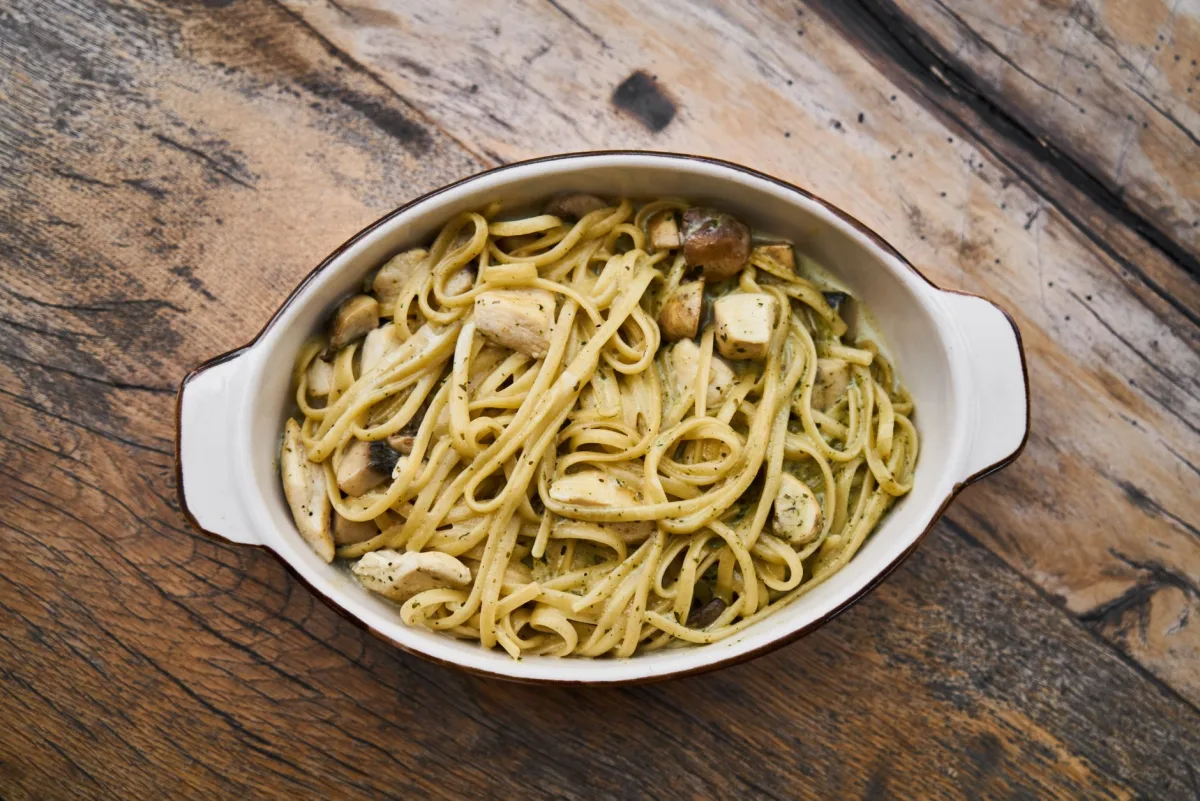 Pesto Soslu Makarna